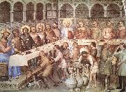 GIUSTO de  Menabuoi Marriage at Cana sgh oil painting on canvas